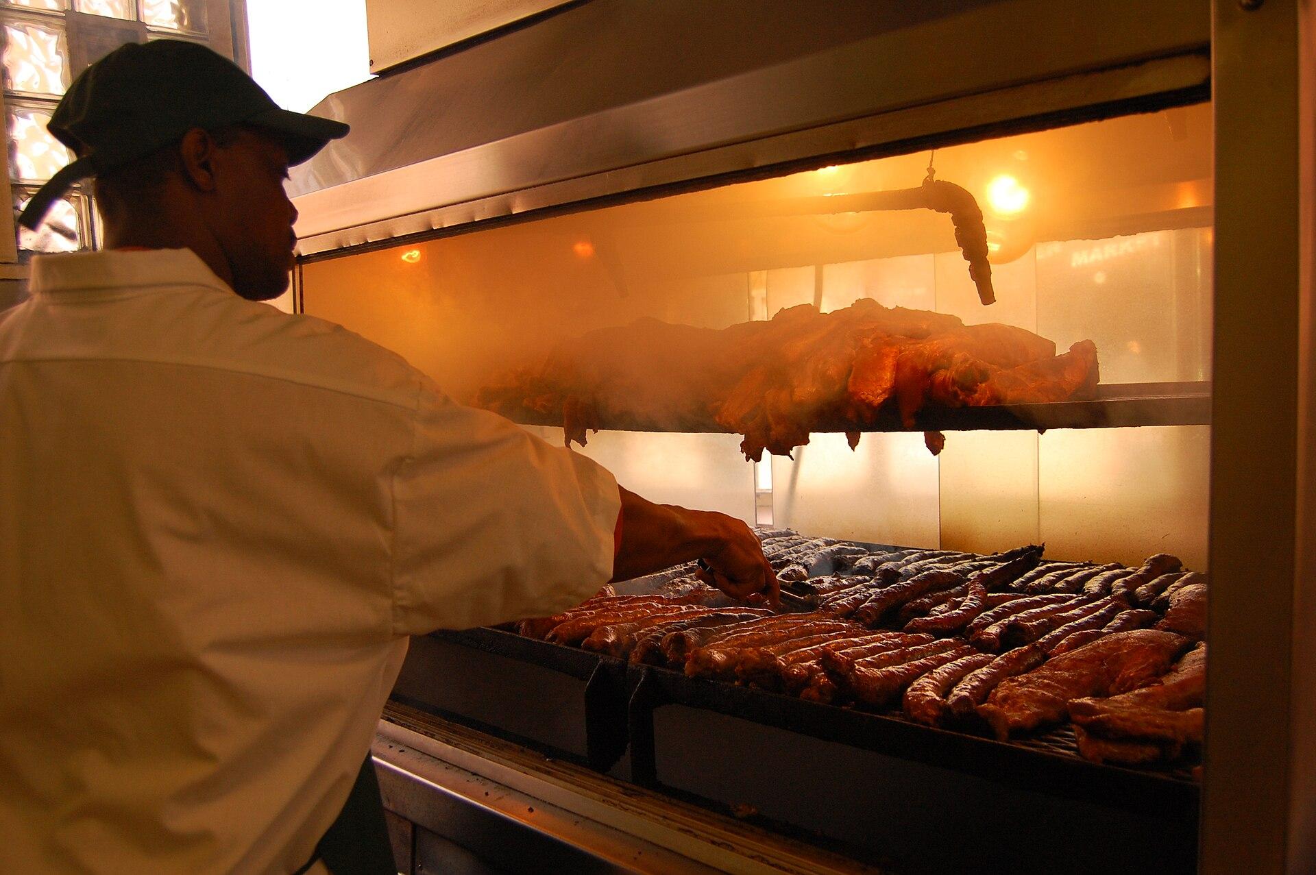 Barbecue Pit Cleaning